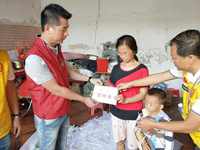 【慰問特別困難戶慈善活動(dòng)】將愛灑滿人間