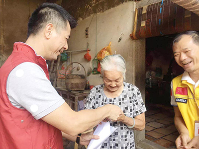 【慰問特別困難戶慈善活動(dòng)】將愛灑滿人間