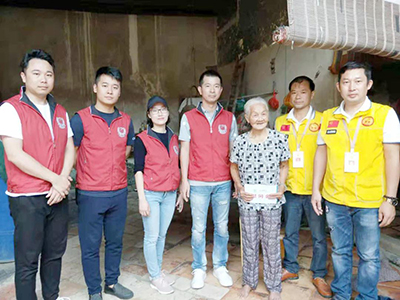 【慰問特別困難戶慈善活動(dòng)】將愛灑滿人間